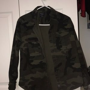 abercrombie camo jacket